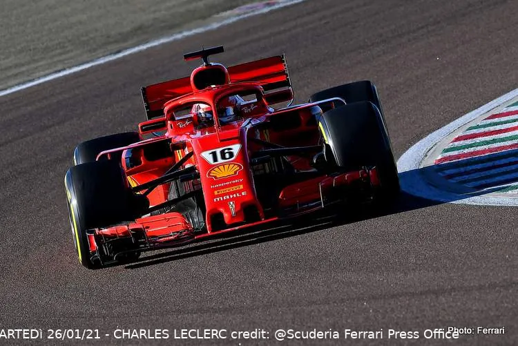 20036 f1 test fiorano day 2 charles leclerc