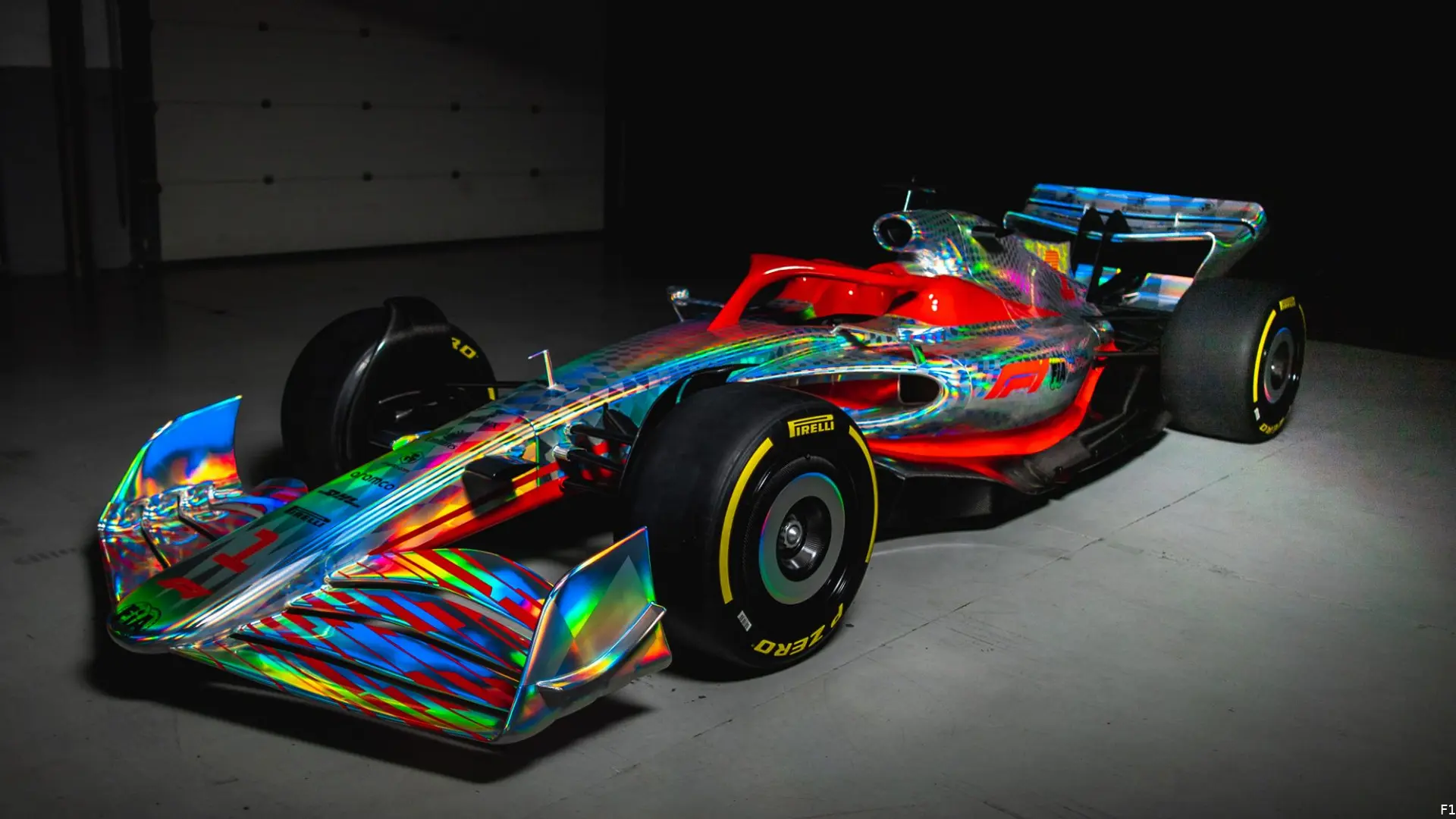 F1 2022 regenboog