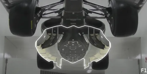 De 3D-gevormde vloer van de 2022-auto