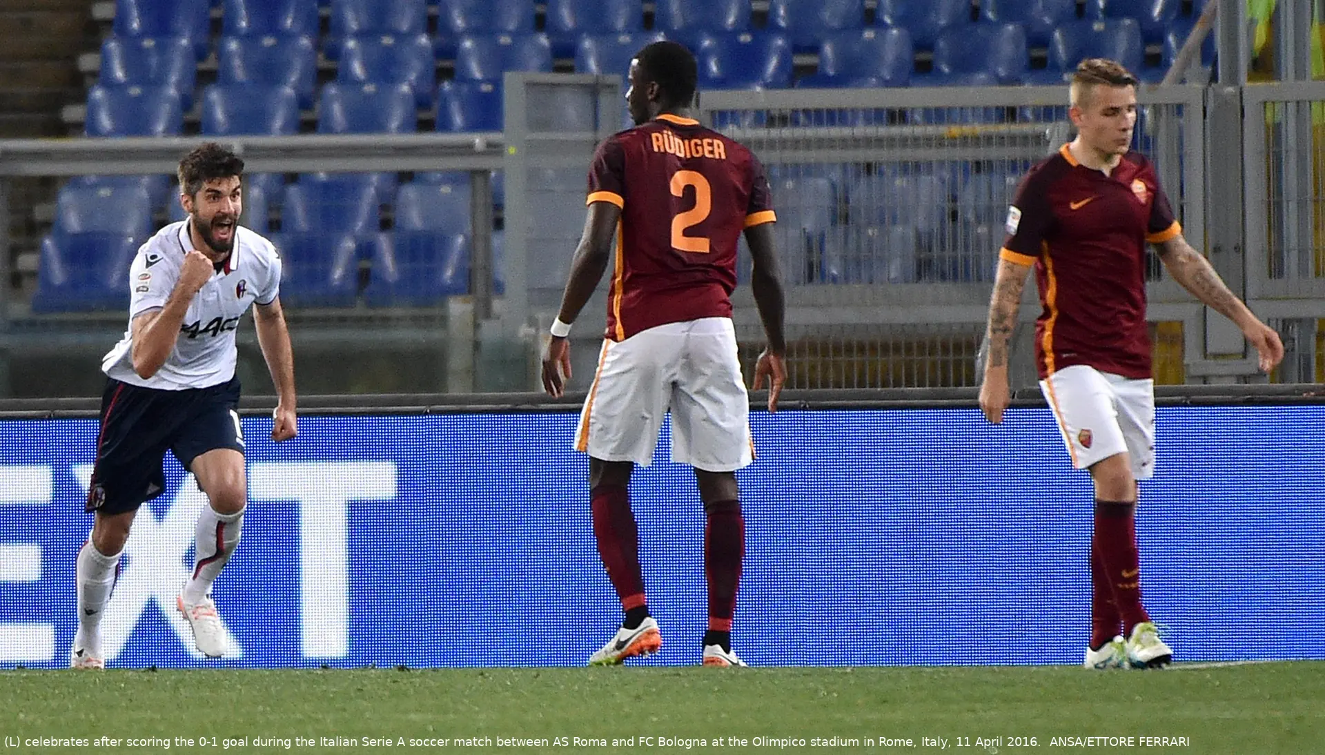 rudiger digne spalle roma bologna