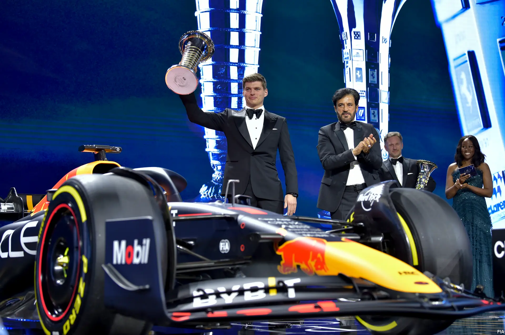 mohammed ben sulayem max verstappen red bull racing f1 2022 fia prize giving