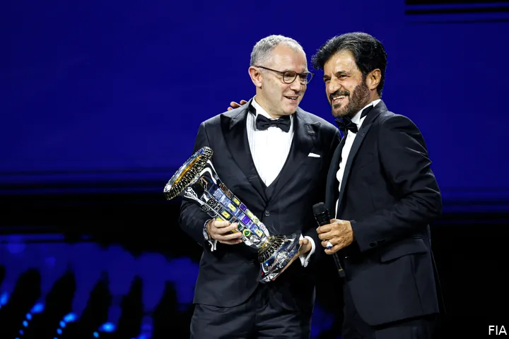 mohammed ben sulayem stefano domenicali red bull racing f1 2022 fia prize giving