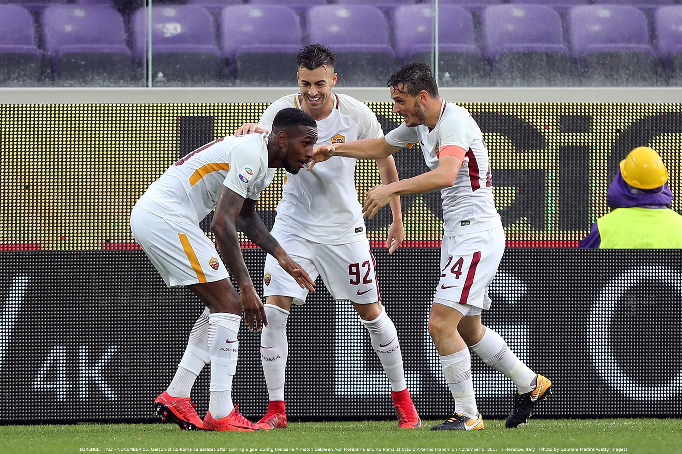 gerson el shaarawy fiorentina roma