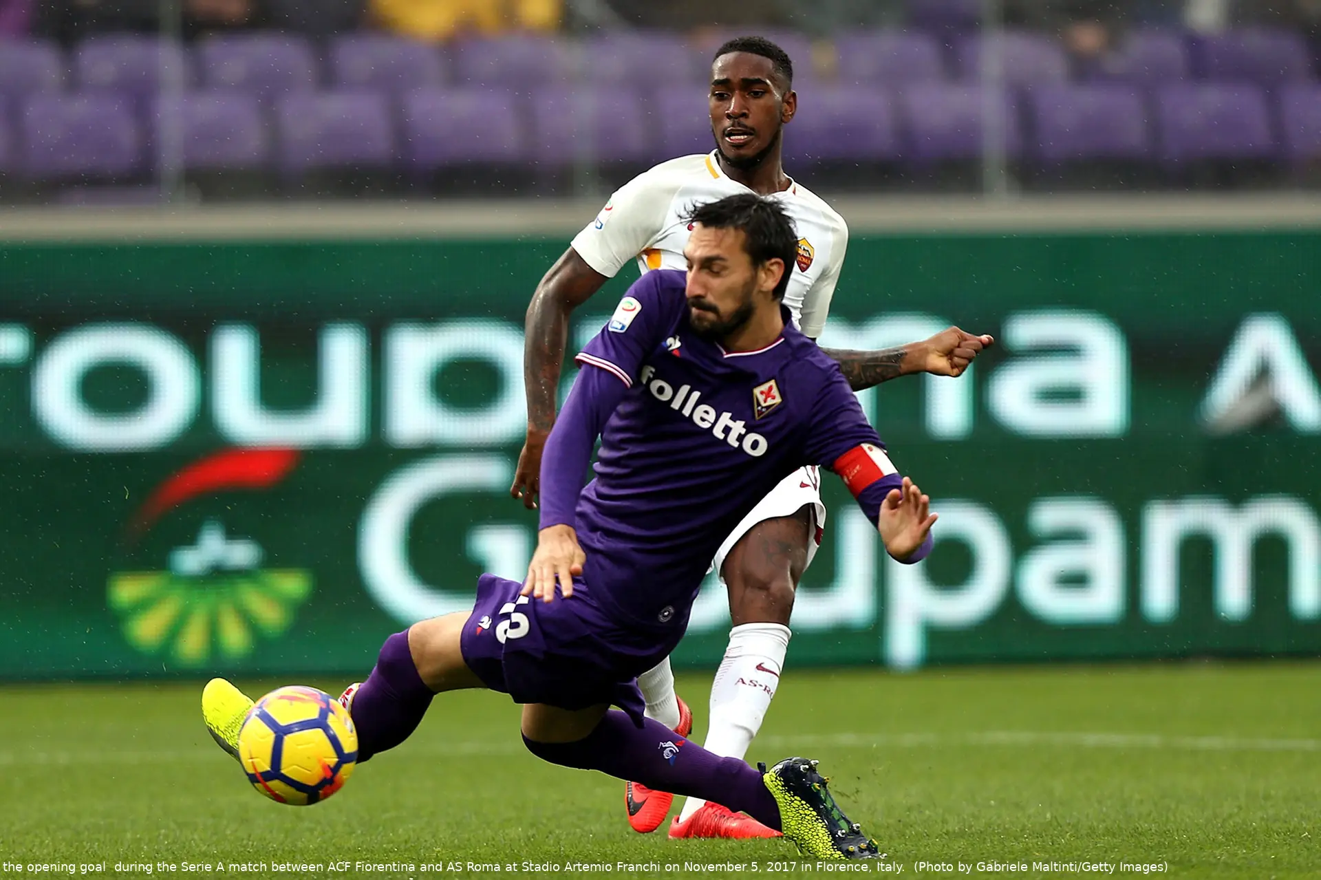 gerson astori fiorentina roma