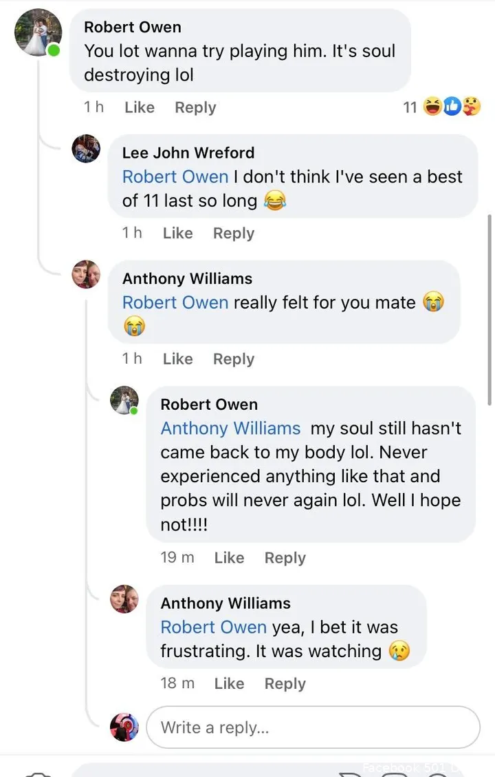 As posted in the 501 Darts Facebook Group&nbsp;https://www.facebook.com/groups/111932876154298