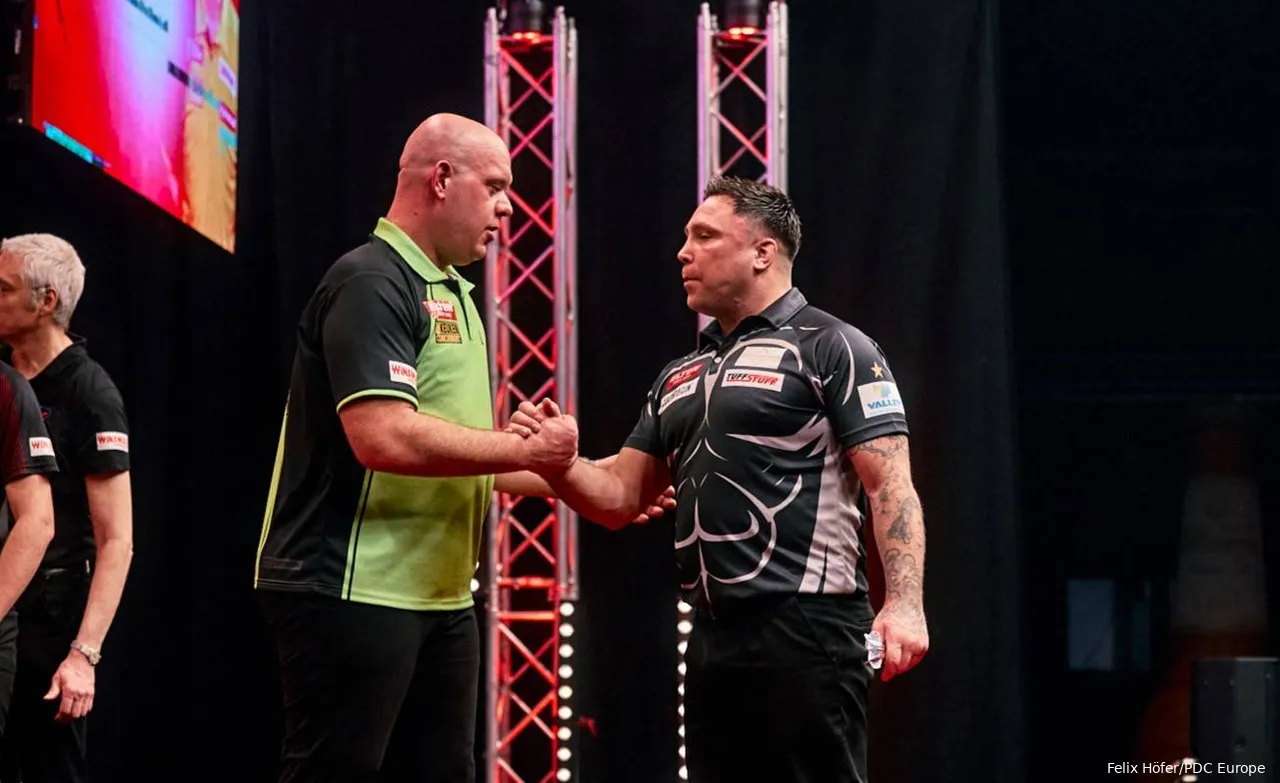 Price wurde bei seinem letzten Auftritt auf der Euro Tour in einem Thriller von Van Gerwen besiegt.