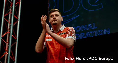One of the greatest hopes of German darts: the boy from Meenz, Niko Springer