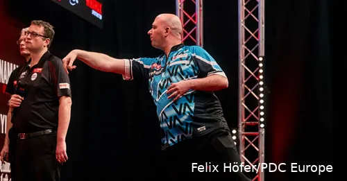 Rob Cross in action
