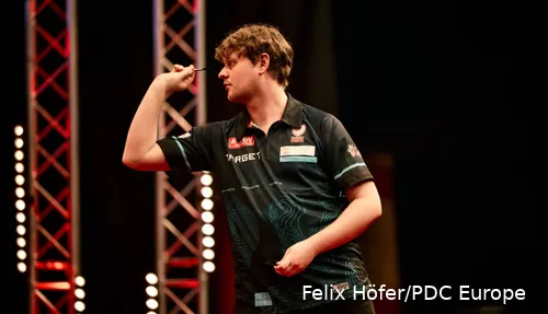 Kevin Doets in actie