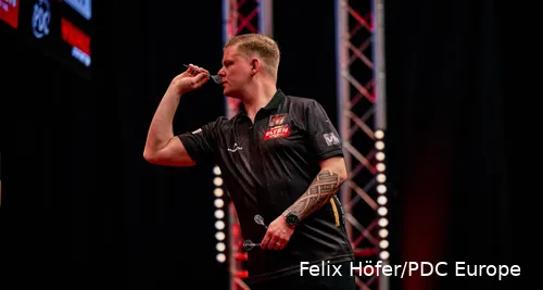 Mike De Decker in actie