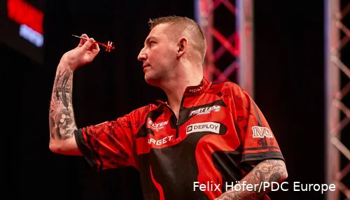 Nathan Aspinall in actie