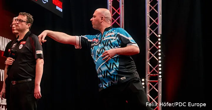 Rob Cross in action
