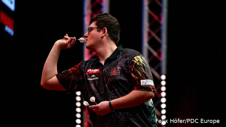 Stand in diesem Jahr bereits in einem Players Championship-Finale: Der frischgebackene PDC Tour Card-Holder Dominik Grüllich