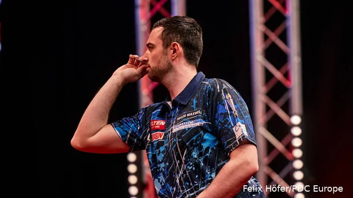 Luke Humphries führt das Teilnehmerfeld bei den International Darts Open an