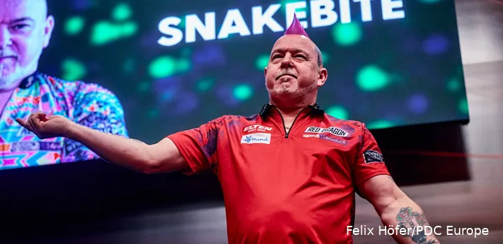 Unterlag gestern deutlich im rein schottischen Pro Tour-Finale: Peter Snakebite Wright