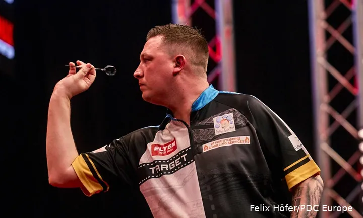 Chris Dobey won dit jaar al twee Players Championships