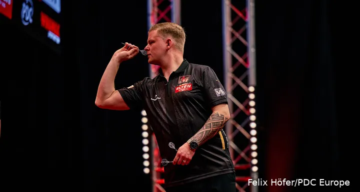 Mike De Decker in actie