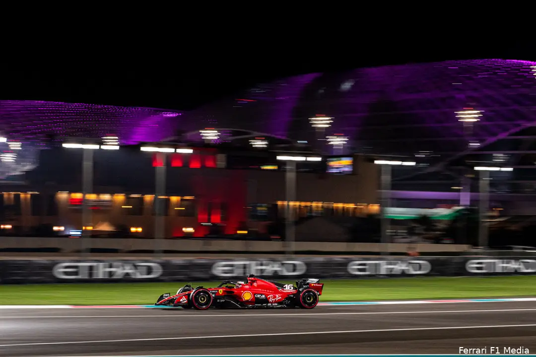 charles leclerc ferrari abudhabi