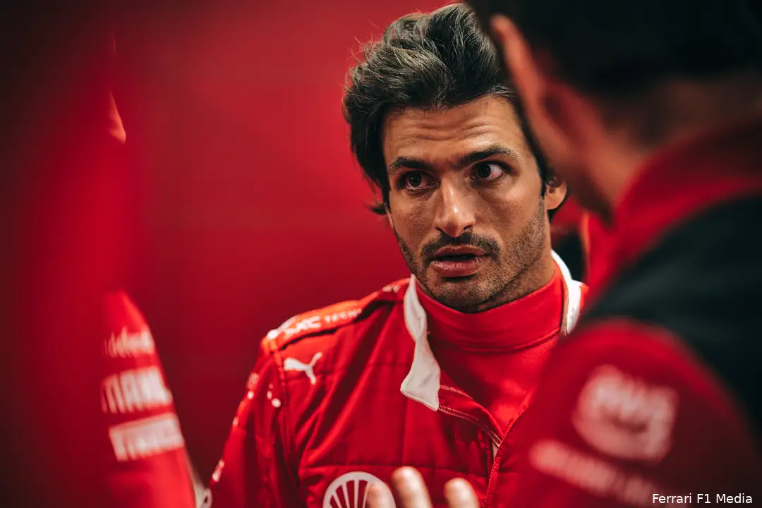 ferrari leclerc sainz lasvegas