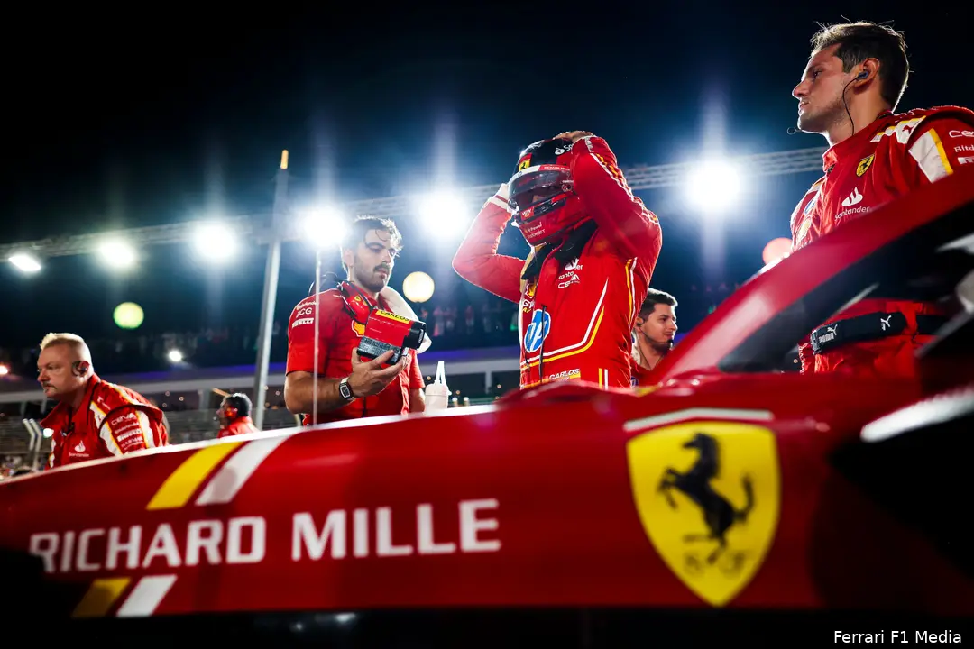ferrari carlos sainz singapore gp zondag 2024 3