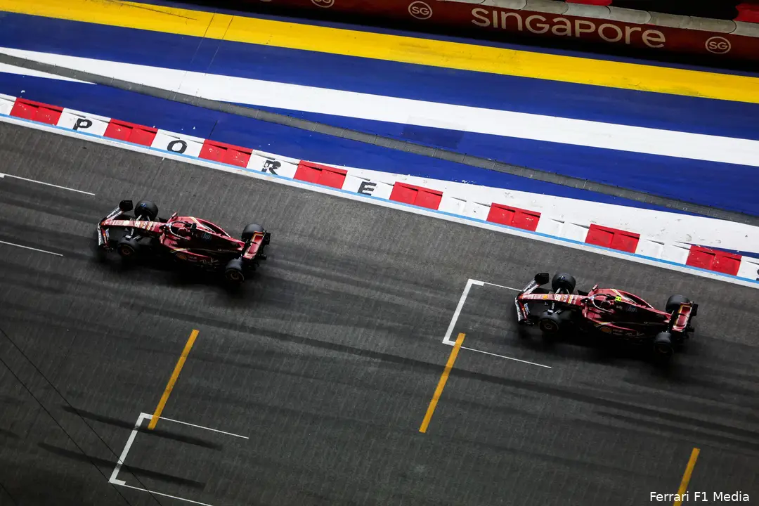 <i>Ferrari heeft niet geprofiteerd in de afgelopen twee races op stratencircuits.</i>