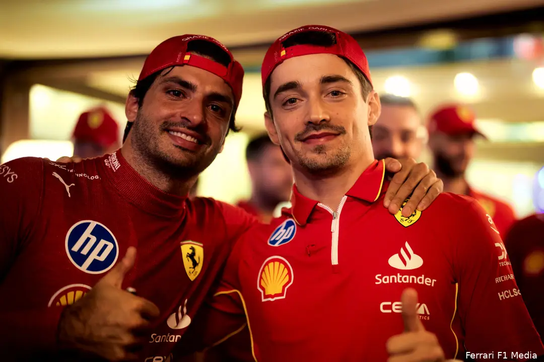 sainz leclerc ferrari 4