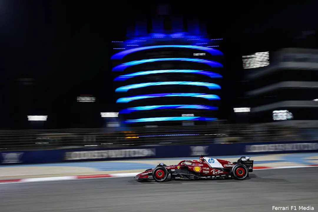 charles leclerc ferrari testdag 3 bahrein 2025 2