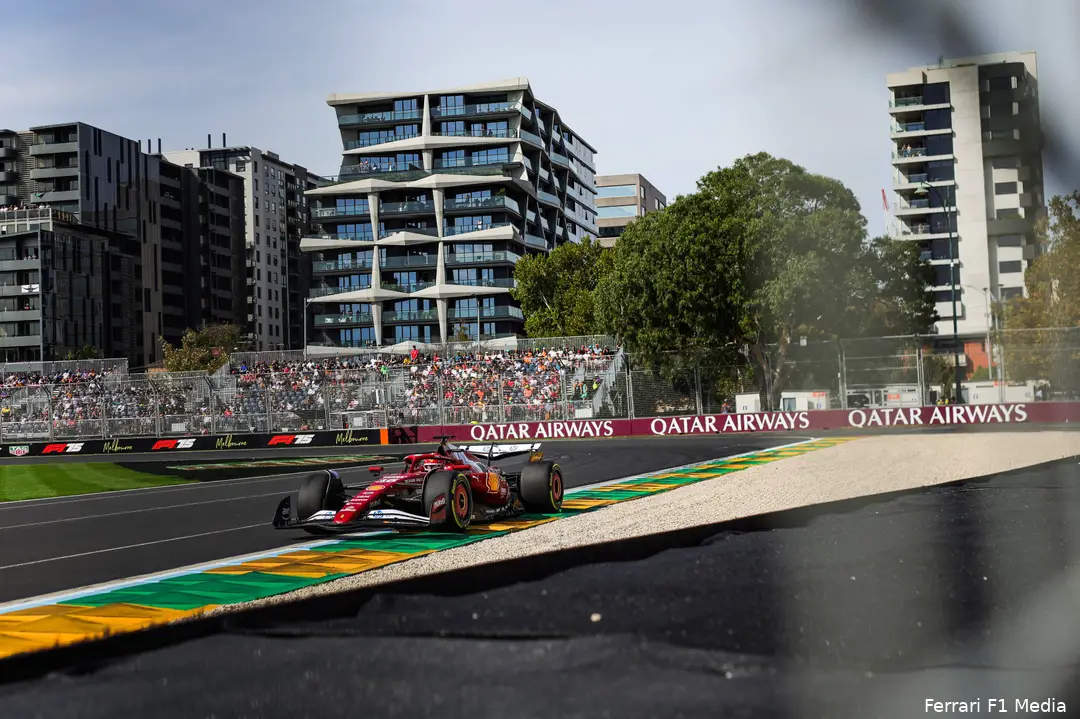 <i>De Ferrari-coureurs verschillen niet veel in gemiddelde rondetijd bij de longruns.</i>