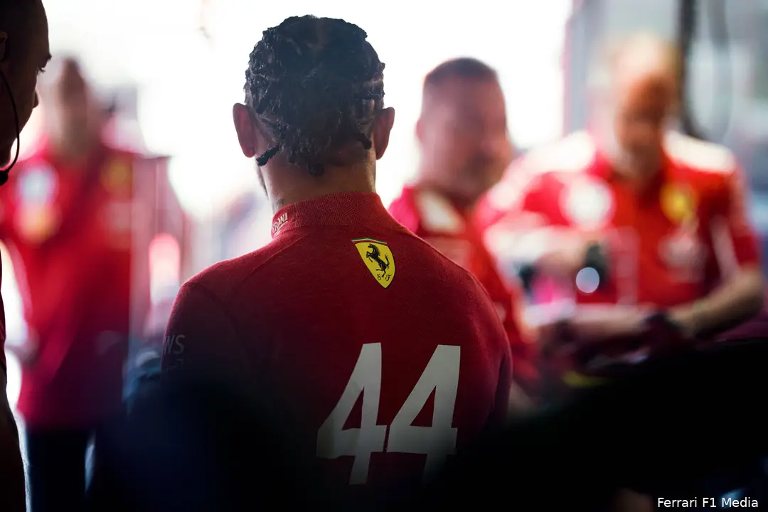lewis hamilton ferrari melbourne 2025 kwalificatie
