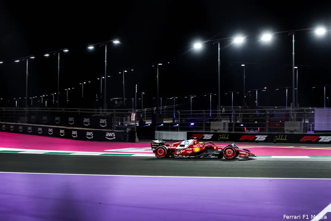 Hamilton reed in Jeddah één van zijn minste races van het seizoen.