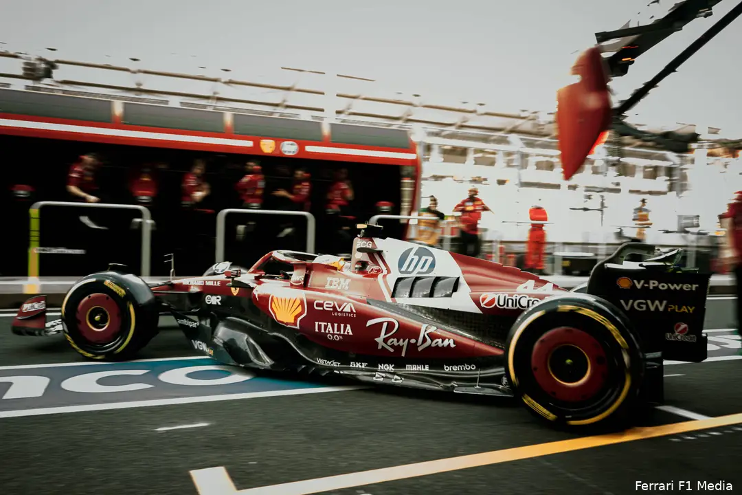 Hamilton moet nog echt zijn draai vinden bij Ferrari.