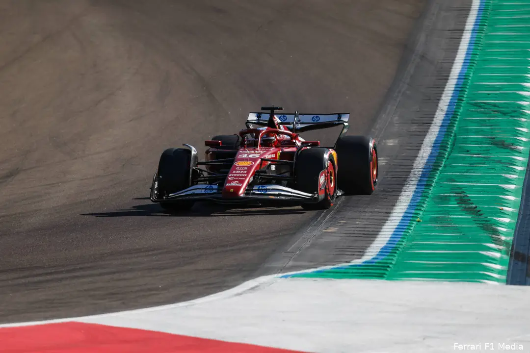 Leclerc ziet het somber in voor Ferrari.