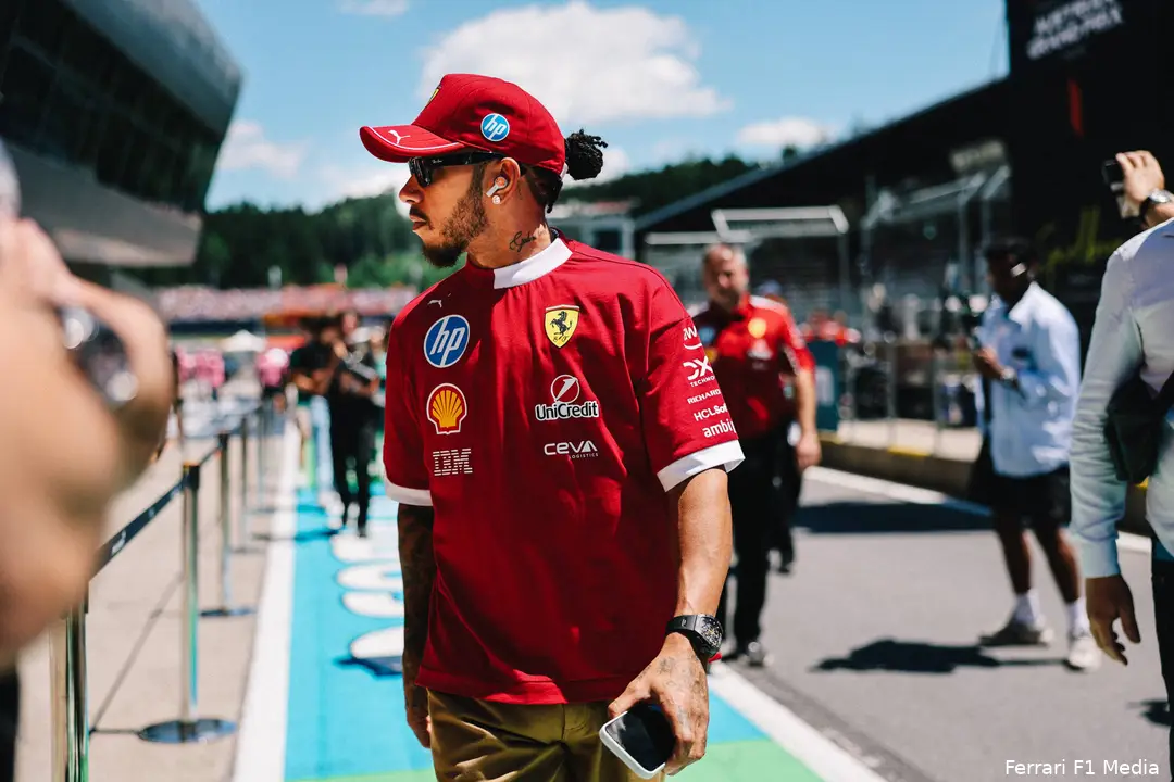 lewis hamilton ferrari gp oostenrijk 2025 zondag 4