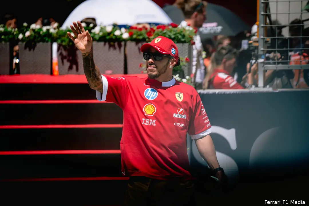 lewis hamilton ferrari gp oostenrijk 2025 zondag 5