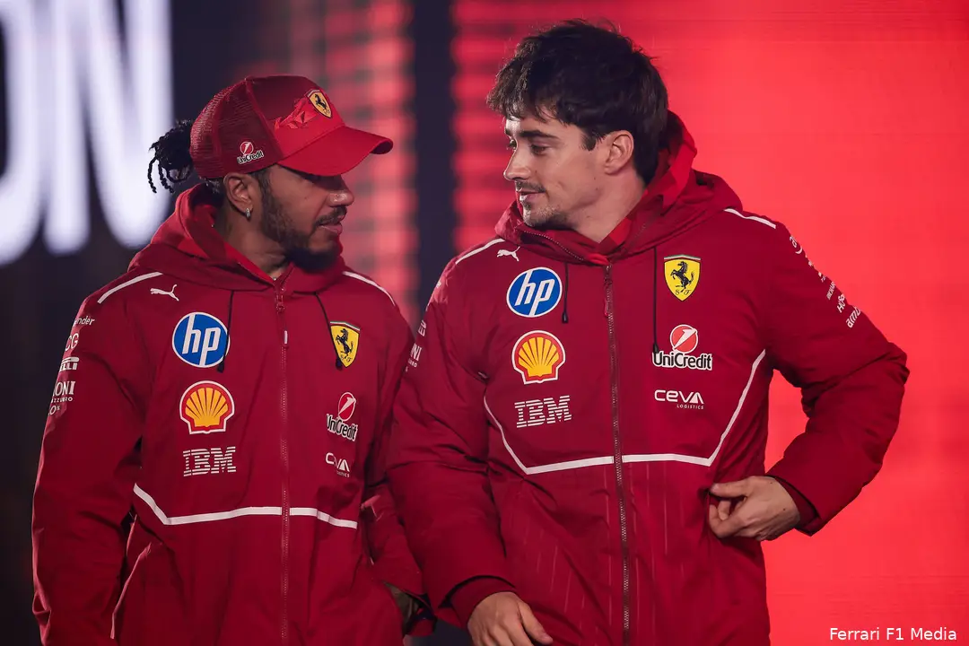charles-leclerc-lewis-hamilton-ferrari-las-vegas-zondag-2025