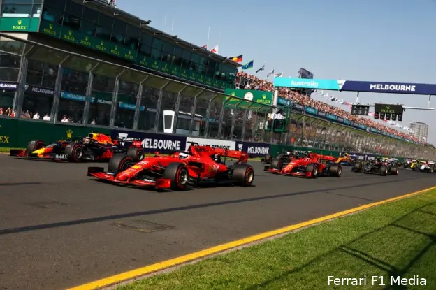 Ferrari Red Bull Australie
