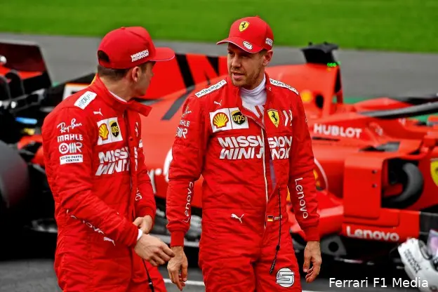 Leclerc Vettel Mexico