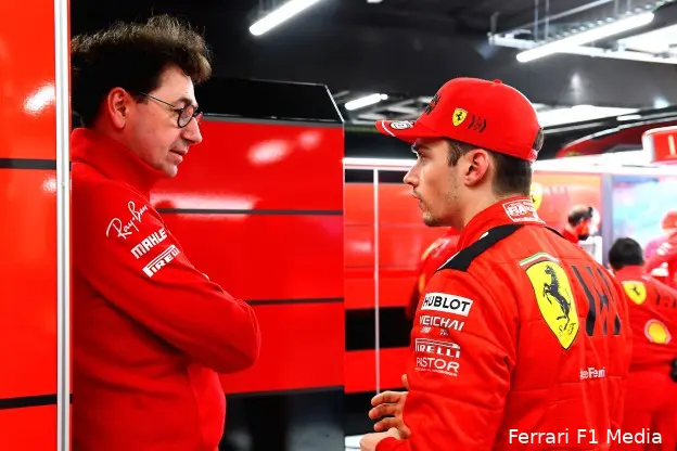 Ferrari Leclerc Binotto