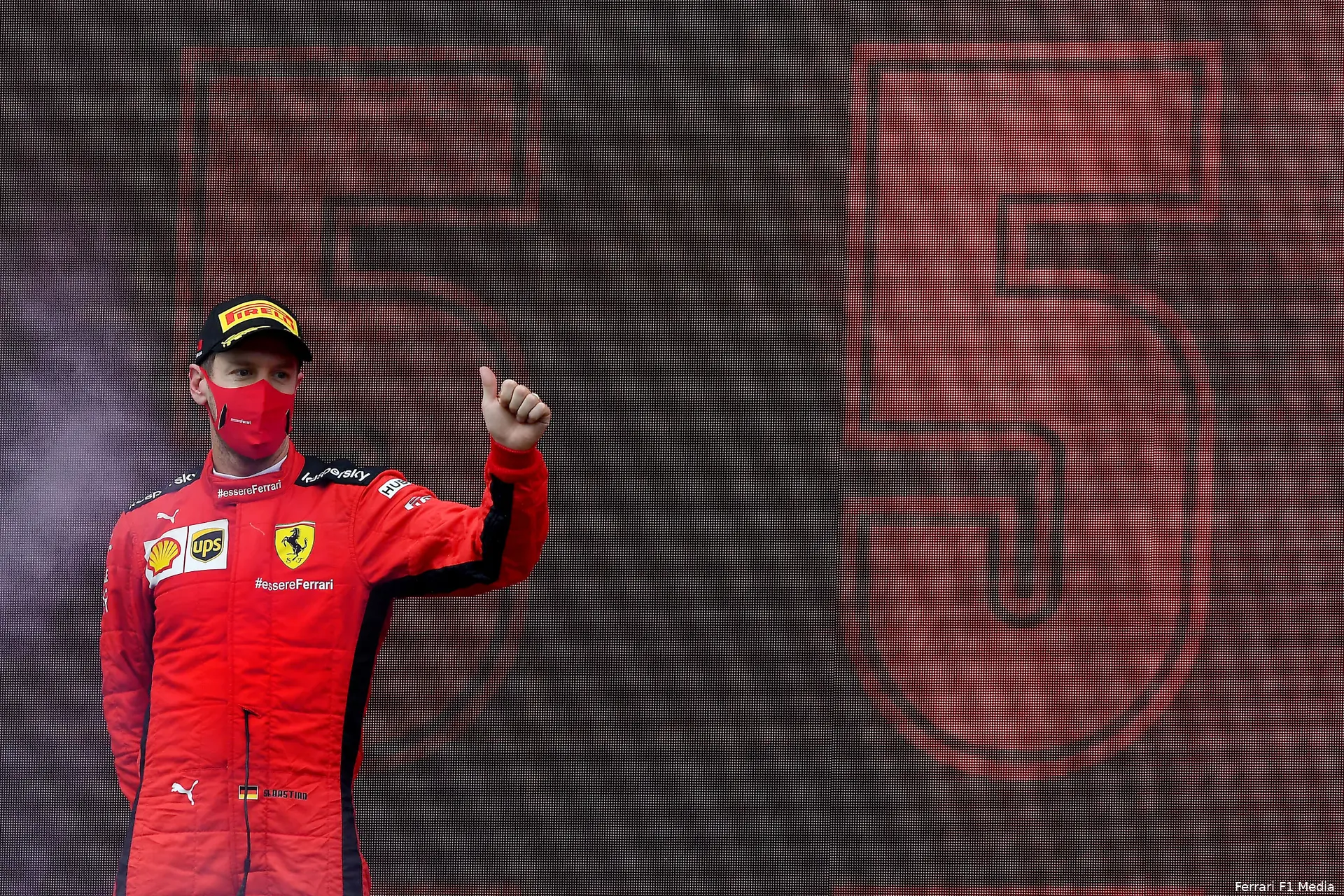 Sebastian Vettel Ferrari Turkije