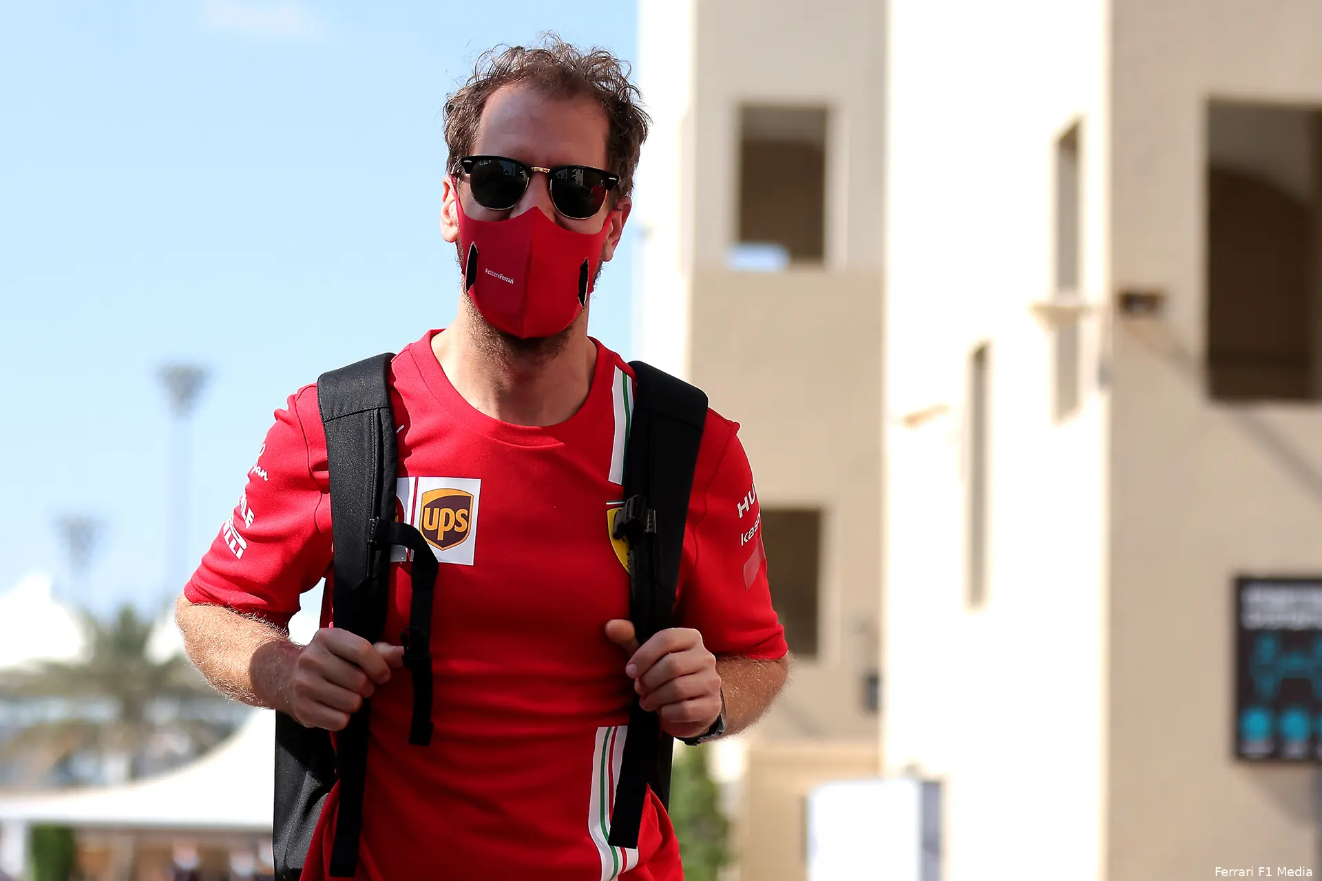 Sebastian Vettel Abu Dhabi Ferrari
