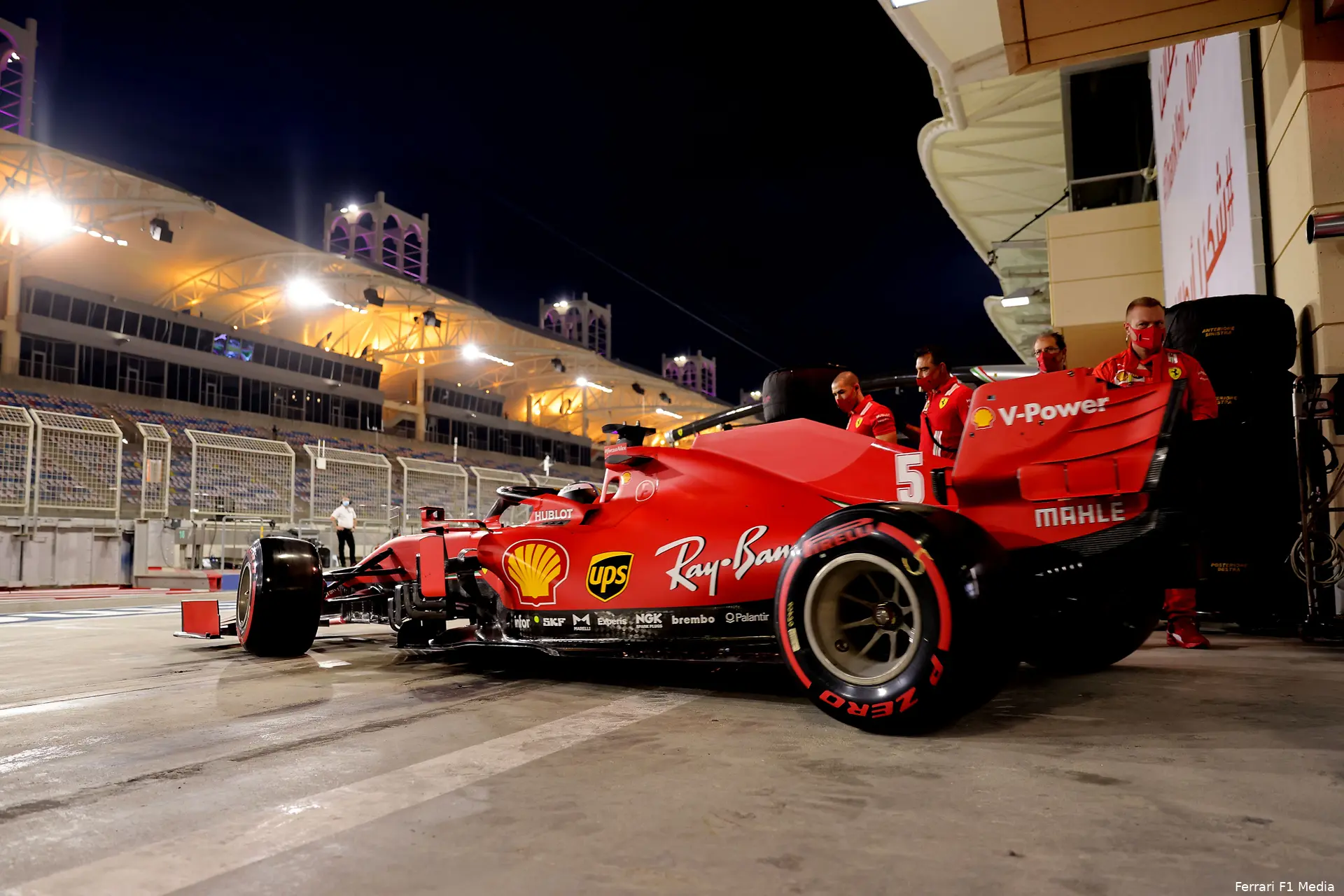 Sebastian Vettel Bahrein 2