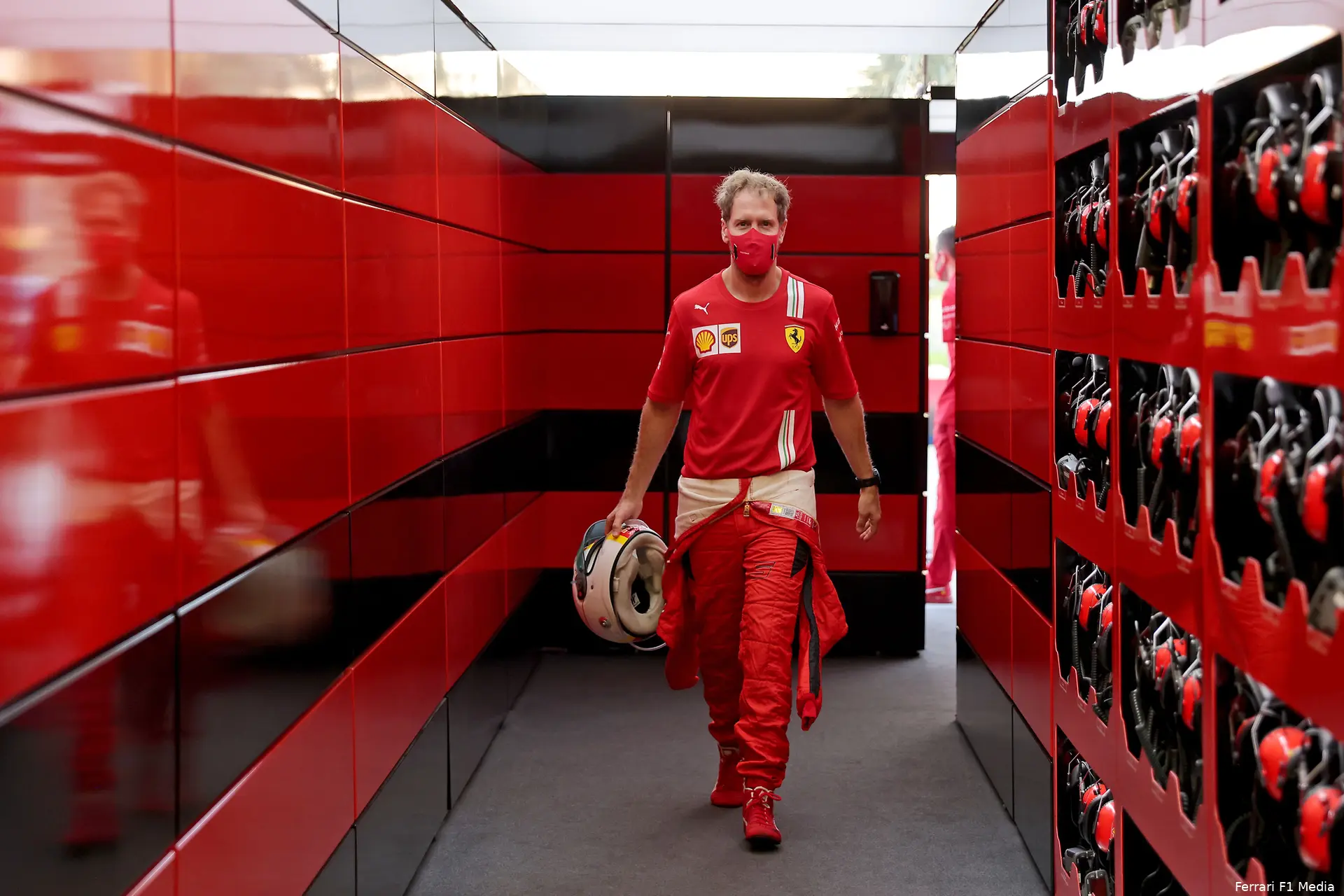 Sebastian Vettel Ferrari Sakhir