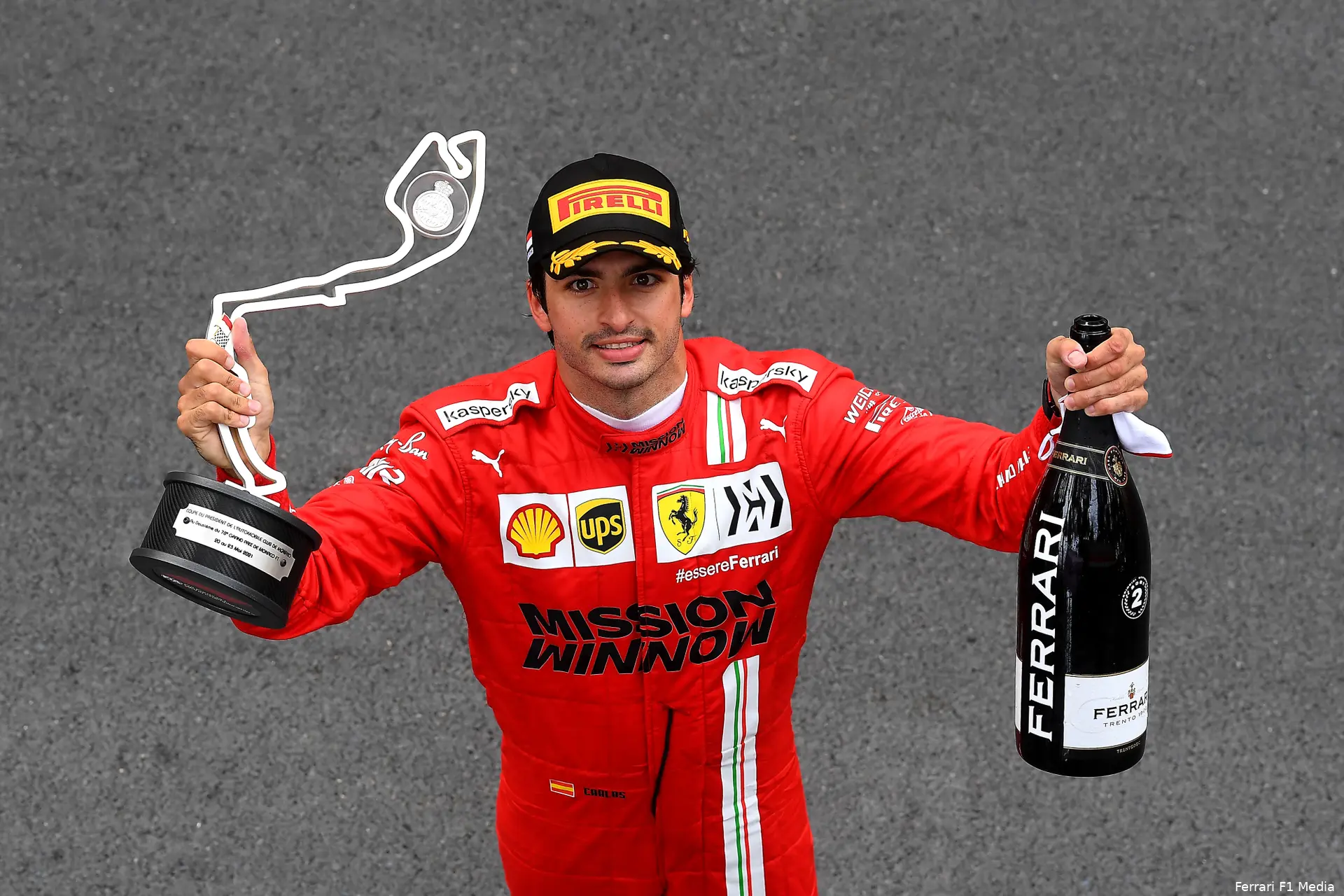 carlos sainz ferrari gp monaco