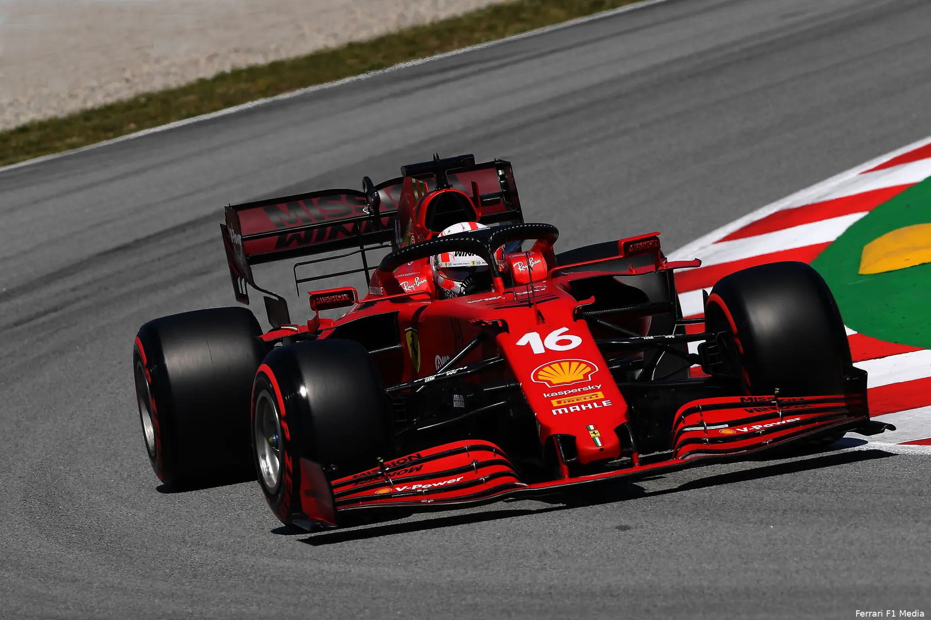 charles leclerc gp spanje 2021