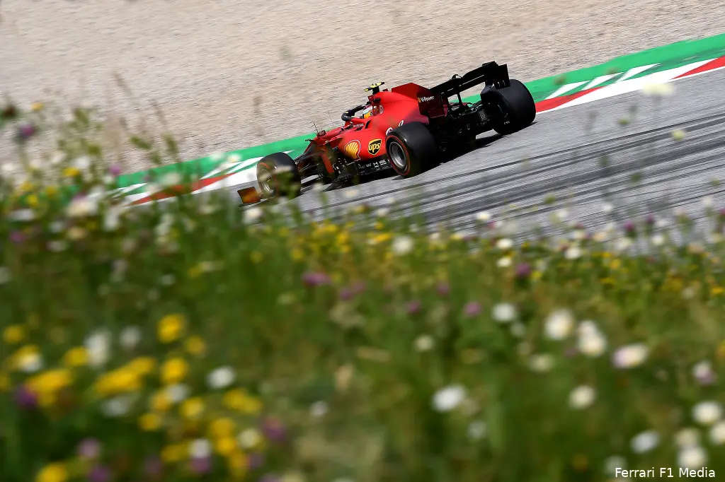 Carlos Sainz SF21 Ferrari Stiermarken2