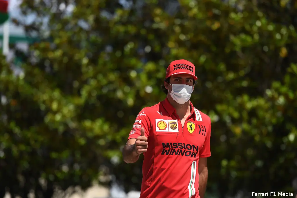 Sainz Ferrari Azerbeidzjan1