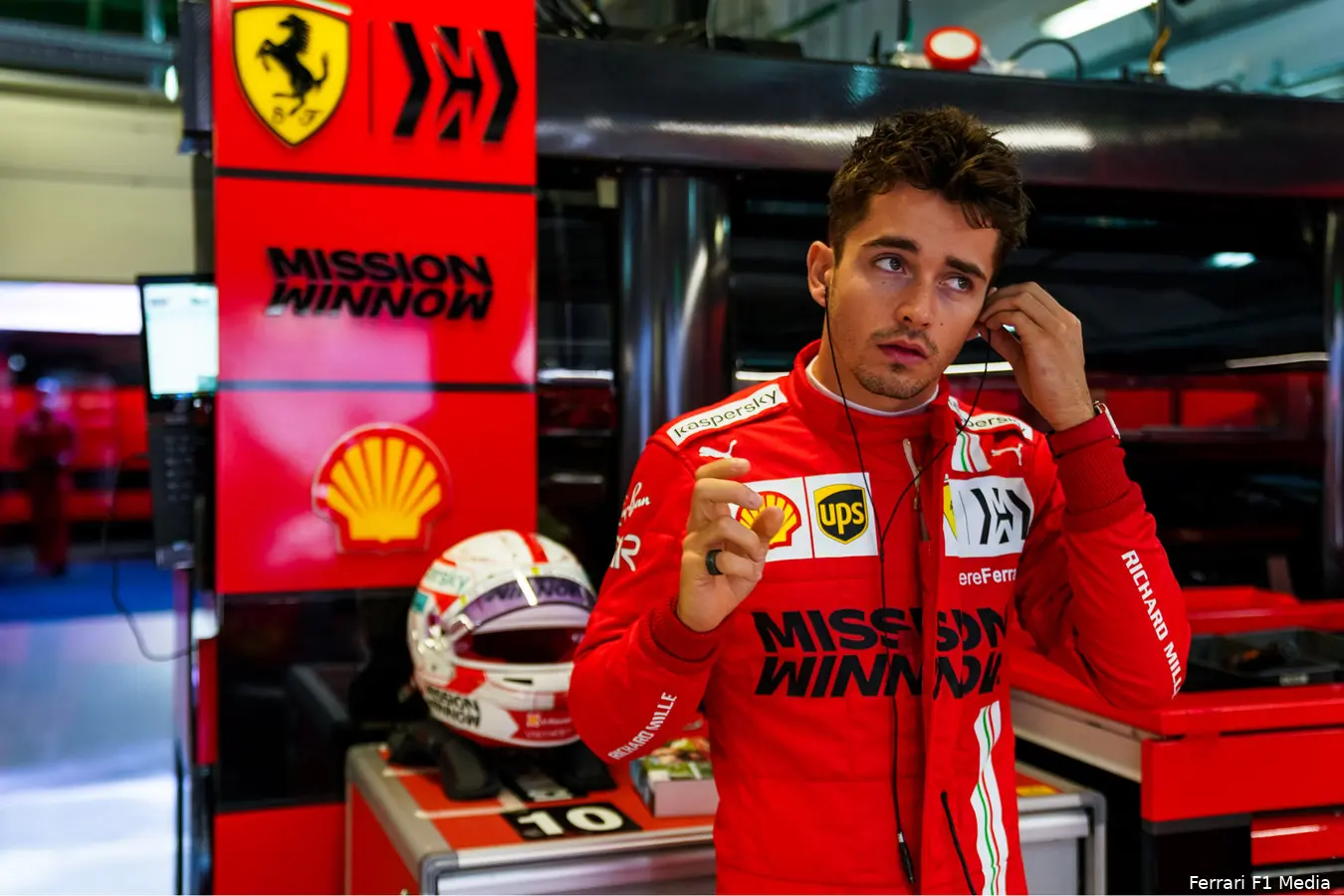 Charles Leclerc Rusland Ferrari