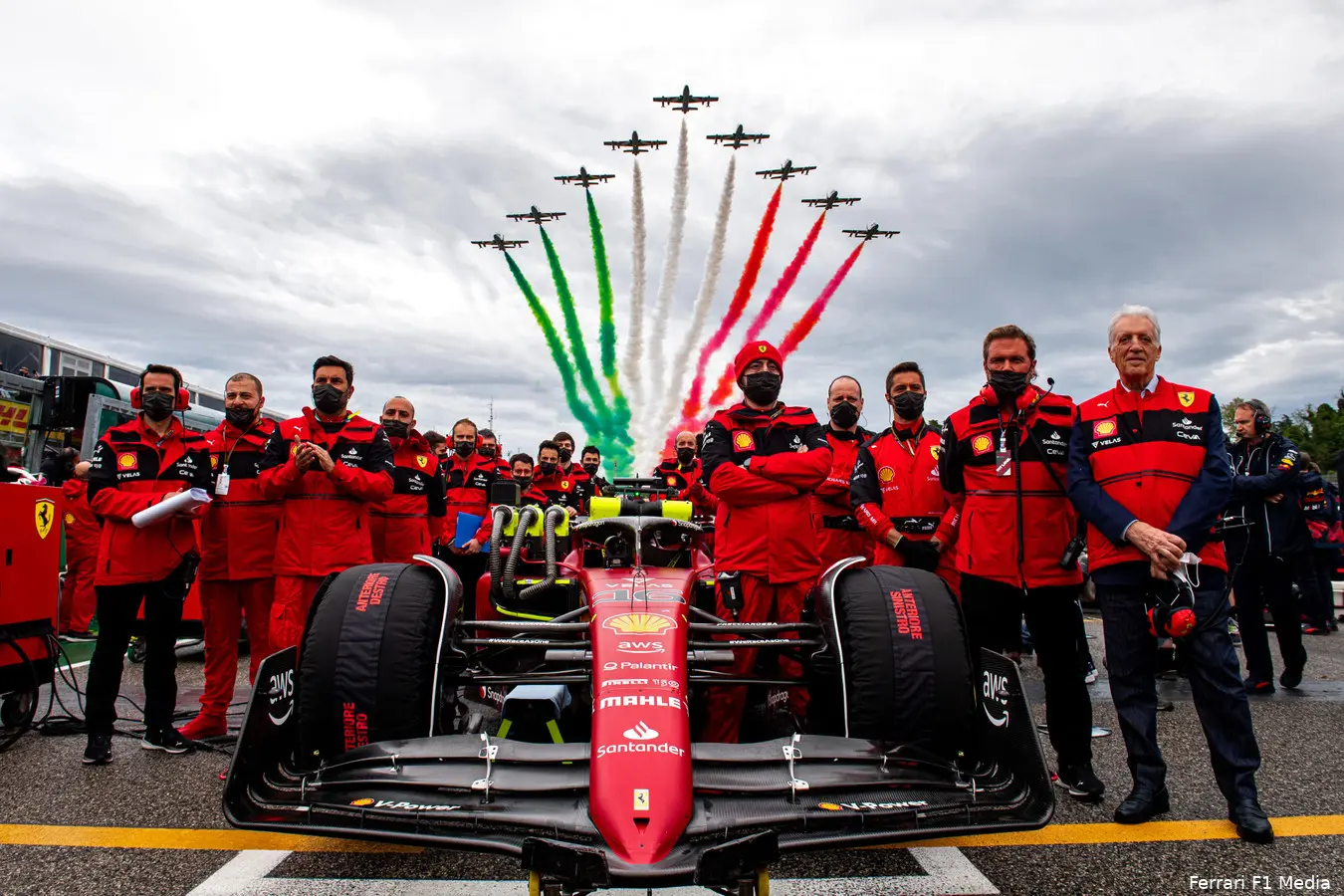 Ferrari Formule 1 Italie