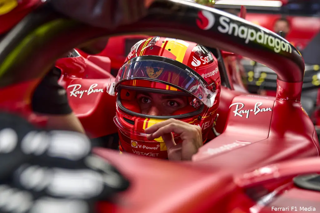 Carlos Sainz Ferrari GP Spanje 3