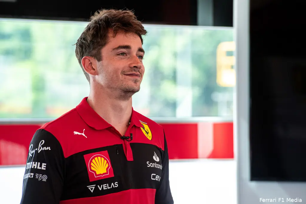Charles Leclerc Ferrari GP Spanje 1